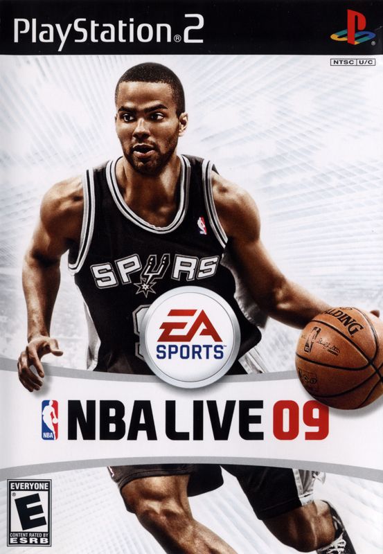 NBA Live 09 box art for Playstation 2